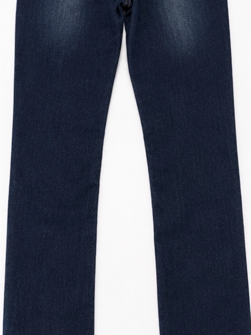 SAZA Jeans Vintage Y2K Dark Wash High Rise 3-Button Stretch Jeans – Size 11 - Picture 3 of 4